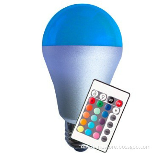 RGB LED Bulb, 4.5W color changing with IR remote control,CUL Approved